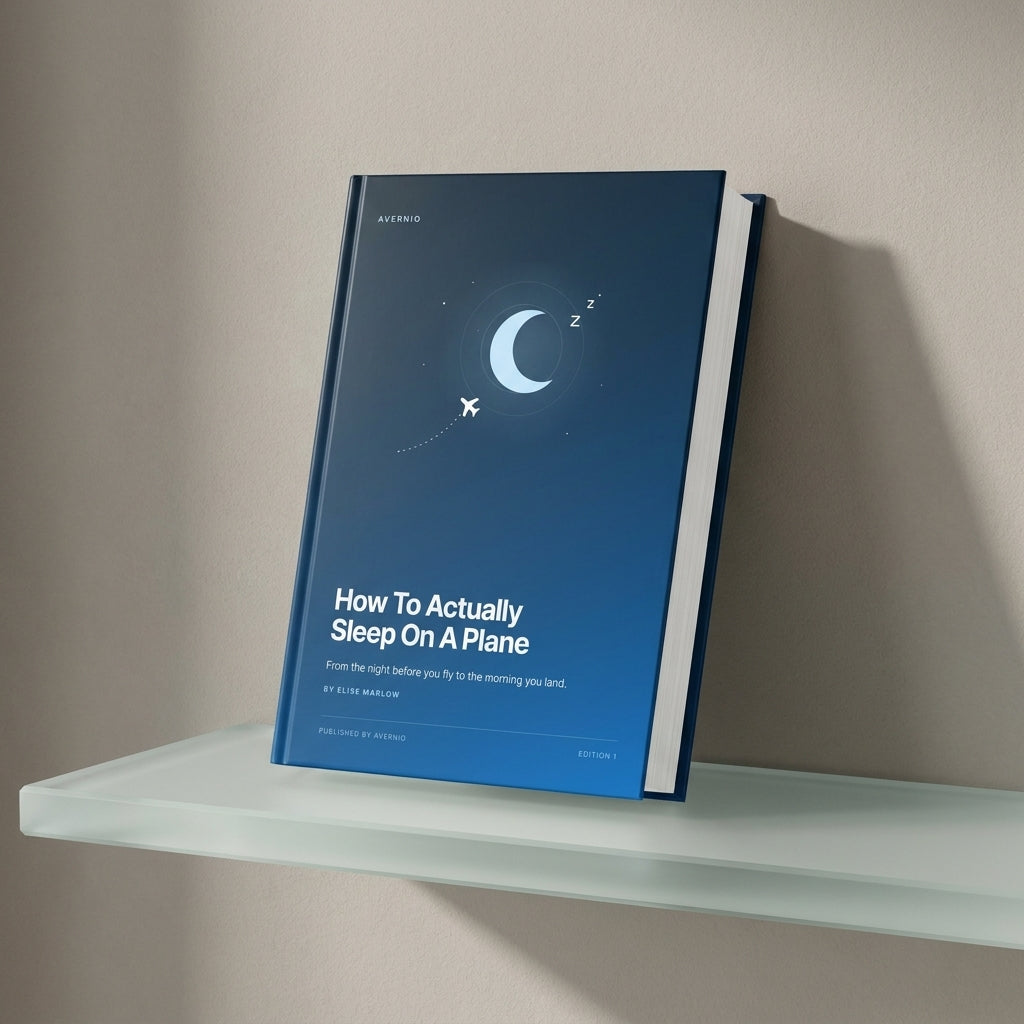 How To Actually Sleep on a Plane (32 Pages)