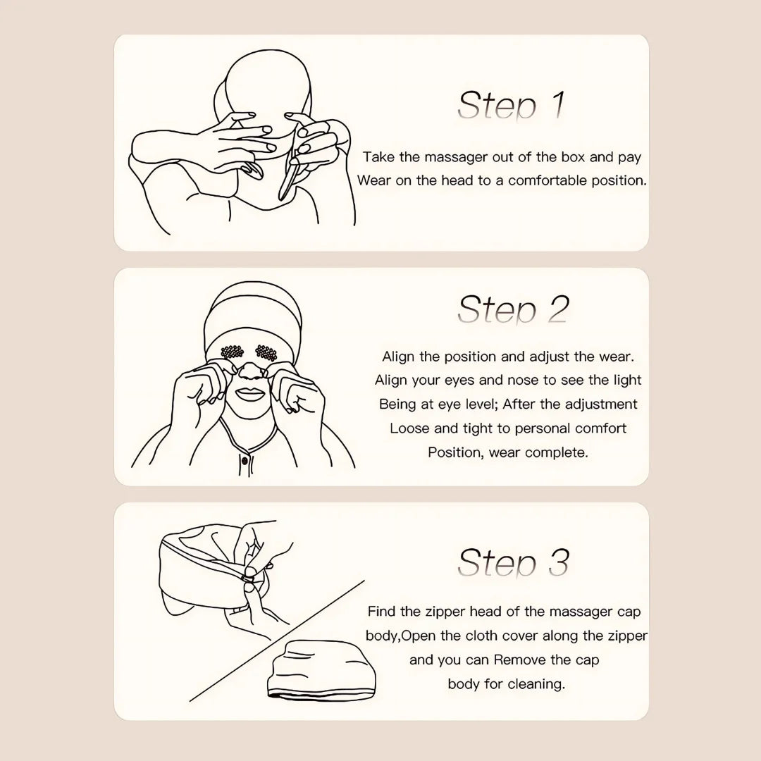 SerenityPod - Migraine Relief Hat